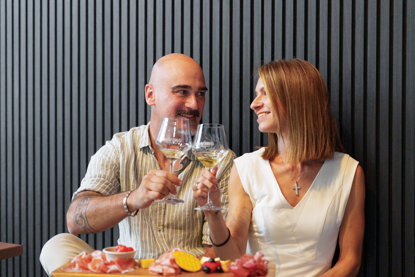 A selection of wines at DeVINO