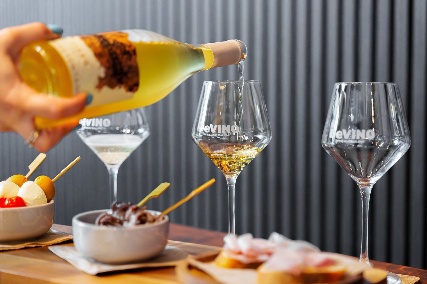 3-Wine & Food Tasting (Deposit Only) – DeVino Wine and Salumi